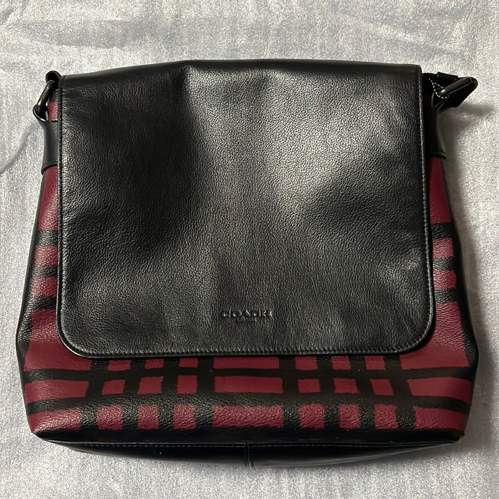 COACH/US OS/Red Black pattern
